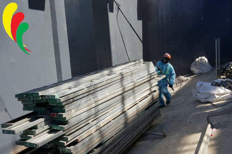 Thi công sơn Epoxy nhà xưởng An Giang