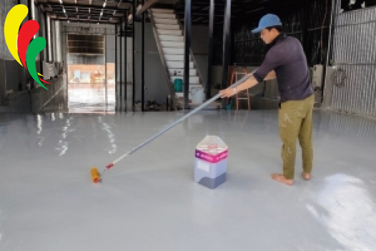Thi công sơn Epoxy nhà xưởng Cà Mau