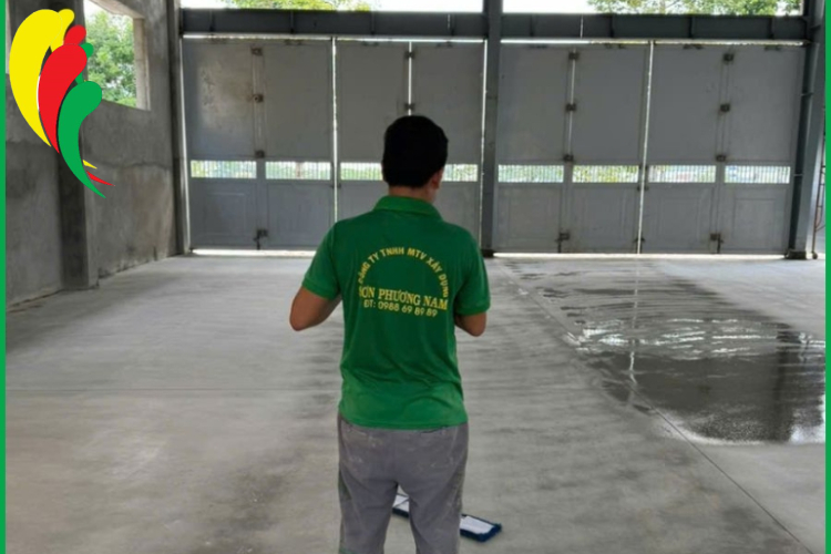 Thi công sơn sàn nhà xưởng Đồng Nai giá tốt