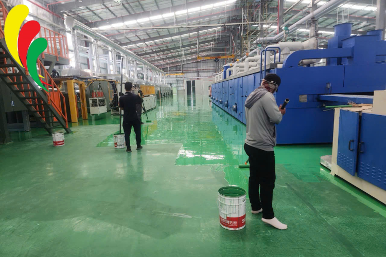 Mài đánh bóng sàn bê tông lộ đầu đá - muối tiêu - Tăng cứng Liquit harderner và siêu bóng