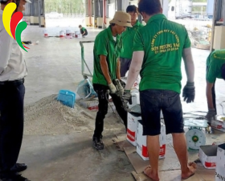 Thi công sơn sàn nhà xưởng Tây Ninh giá rẻ