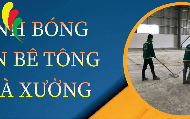 Đánh Bóng Sàn Bê Tông Nhà Xưởng