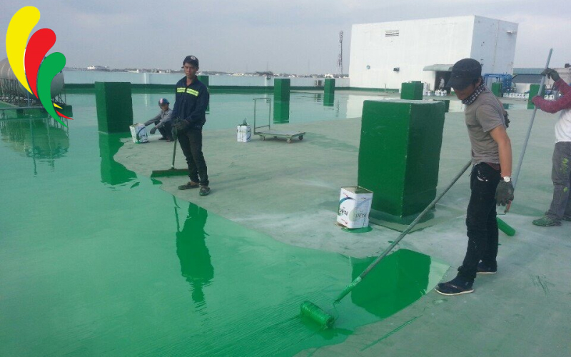 Thi công sơn Epoxy